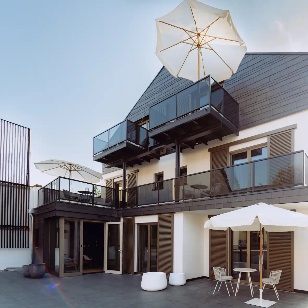 Das moderne Ferienhaus Kabinett in Kröv an der Mosel